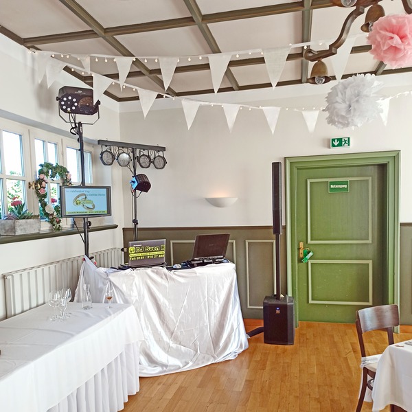 DJ Aufbau in der Bastion Marie