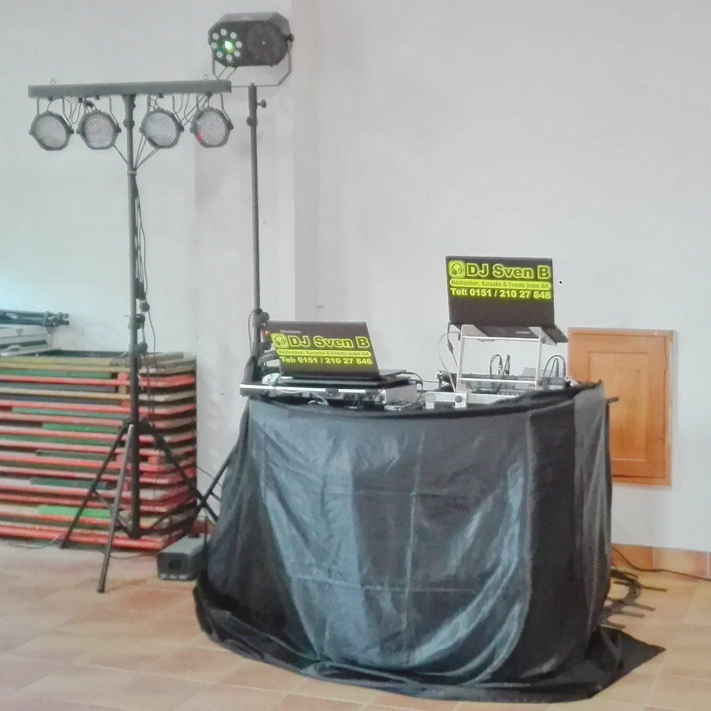 aufbau_radspitzalm polterabend dj kulmbach